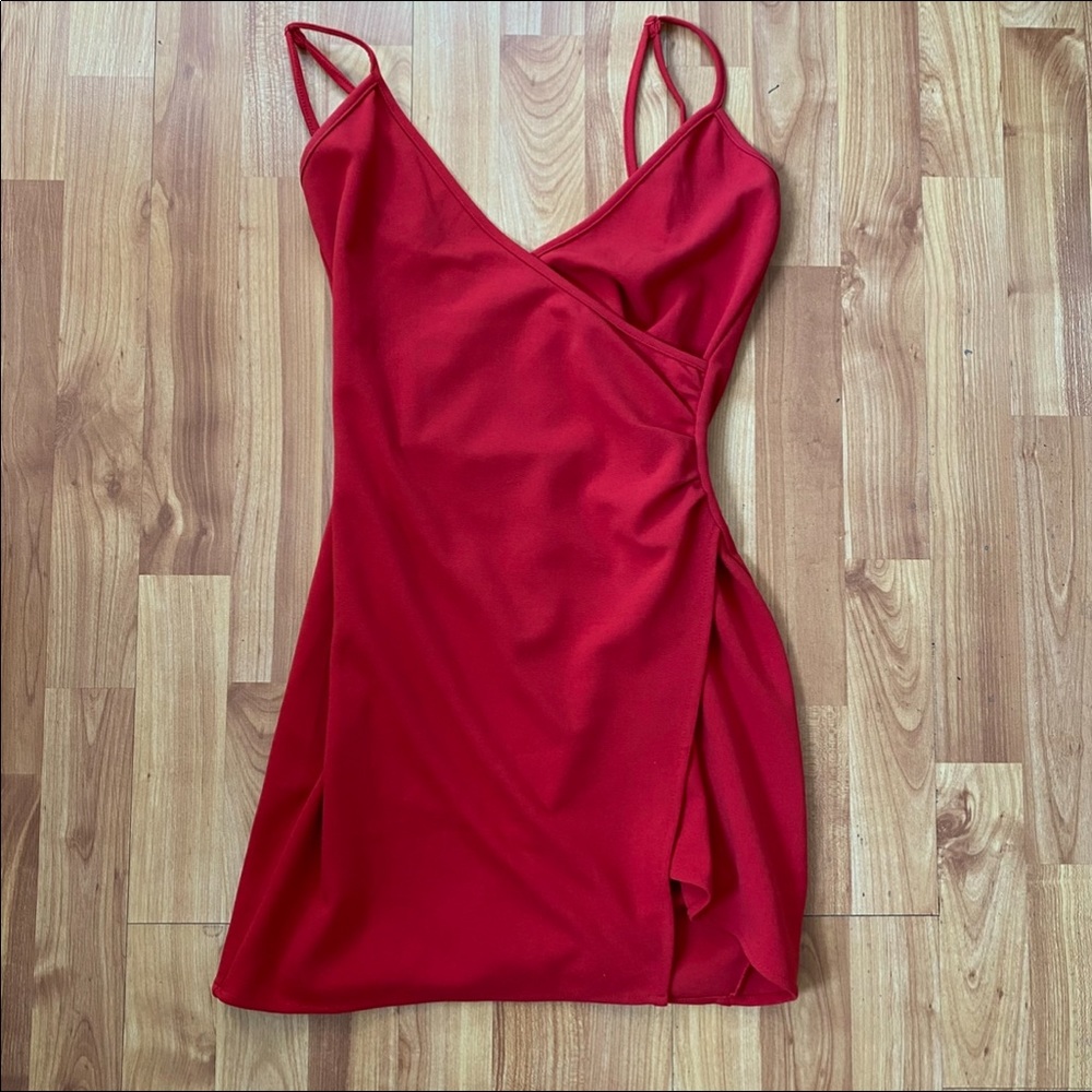 Tobi Red Dress